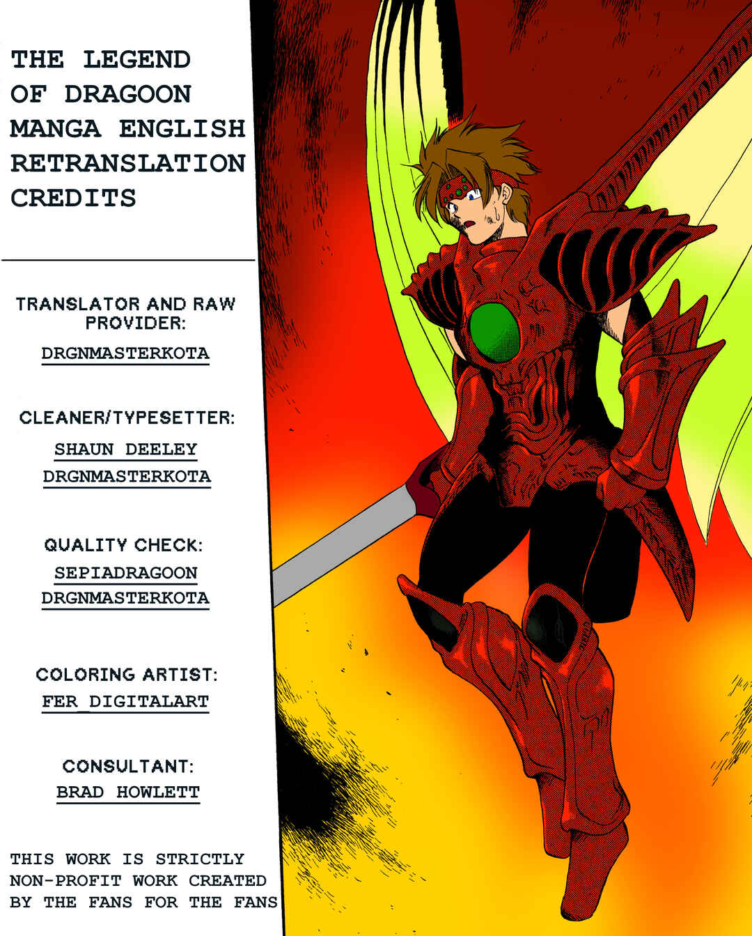 Page 2 Chapter 0 Legend of Dragoon