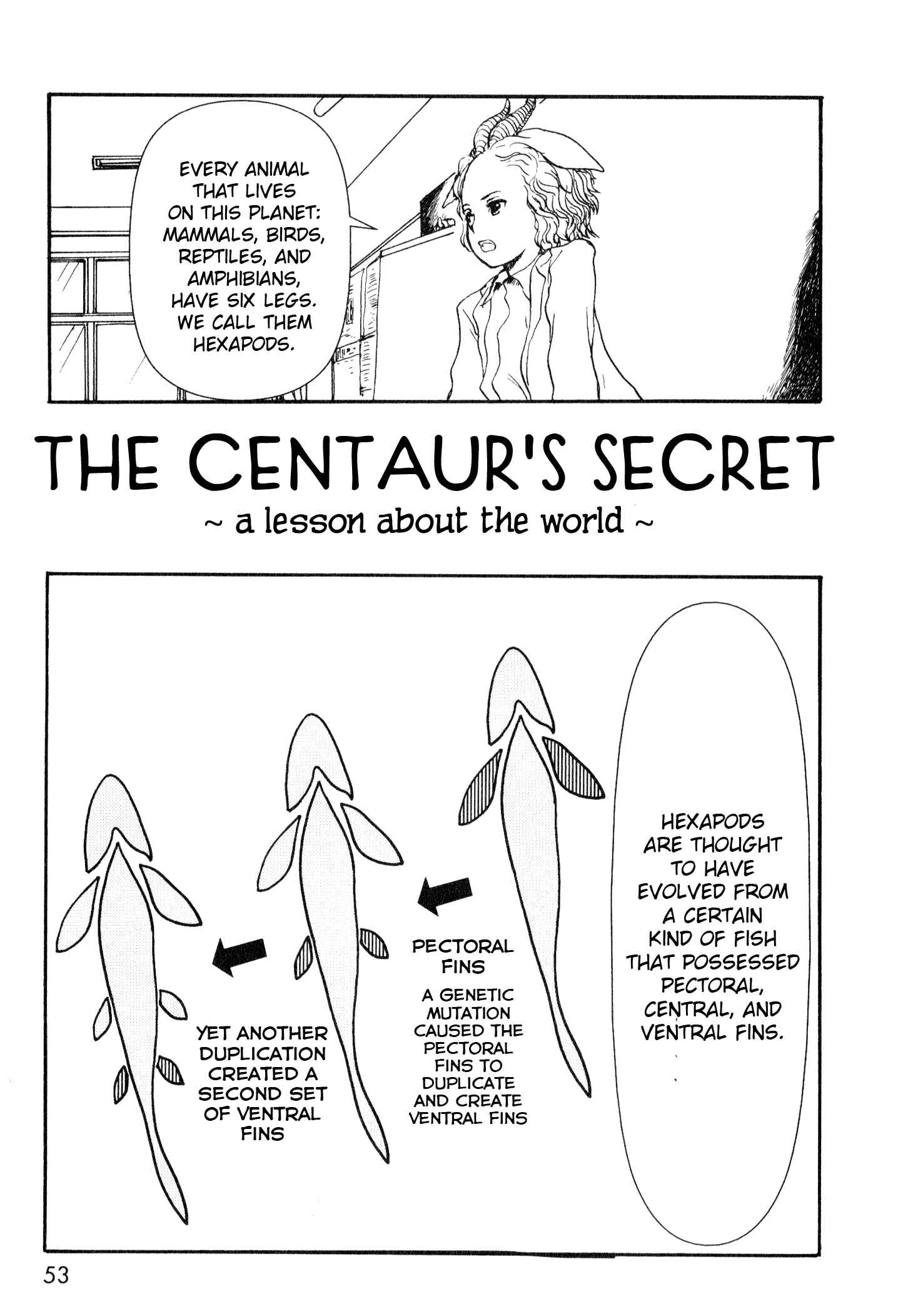 Page 1 Chapter 5.5 Centaur no Nayami