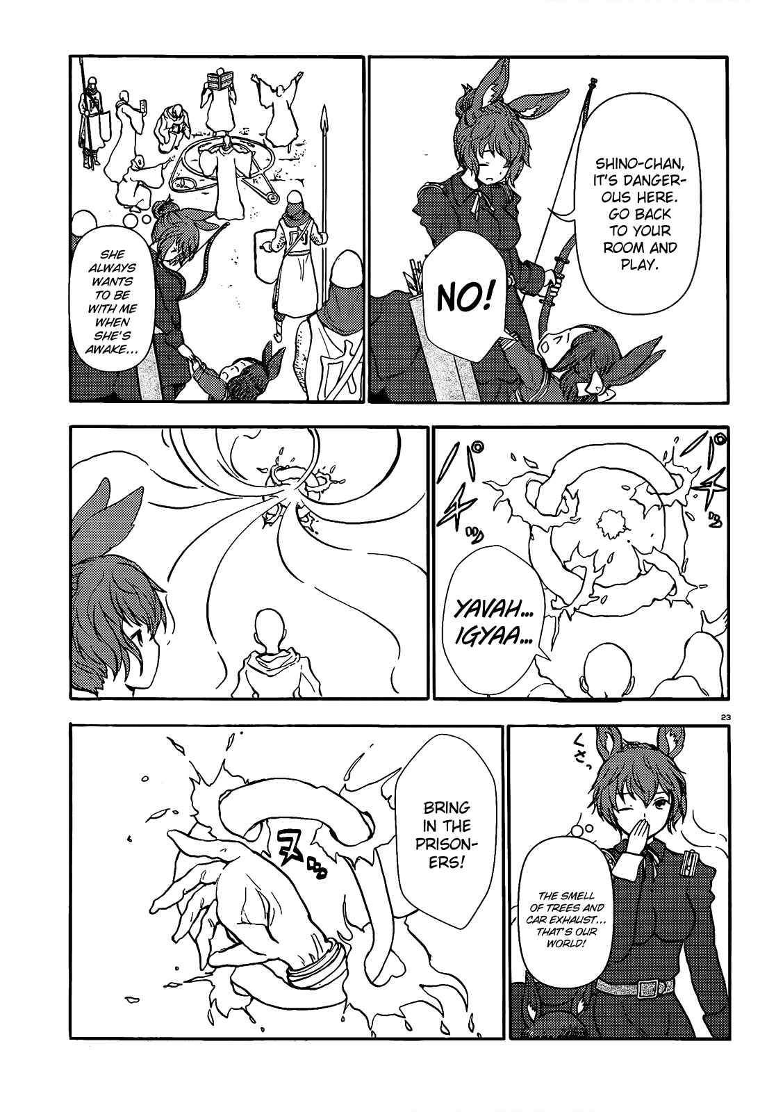 Page 23 Chapter 61 Centaur no Nayami
