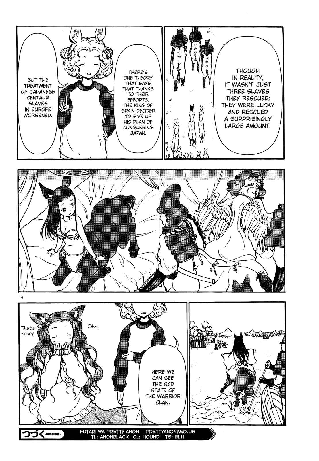 Page 14 Chapter 47 Centaur no Nayami