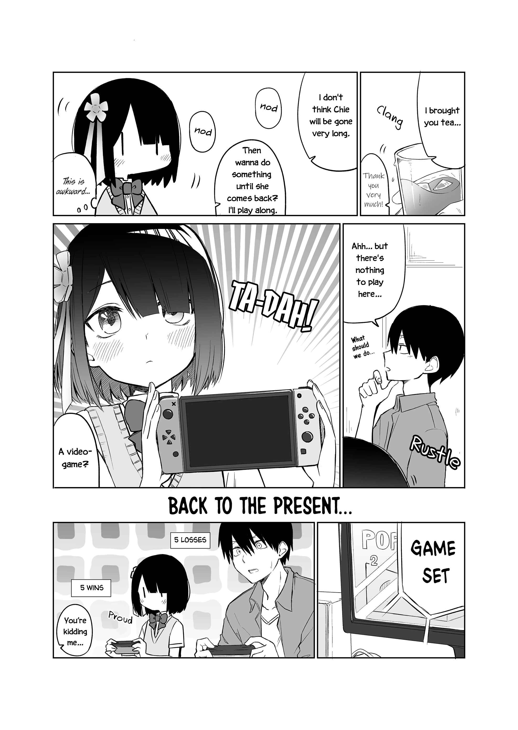 Page 4 Chapter 1 Imouto no Tomodachi ga Nani Kangaeteru no ka Wakaranai
