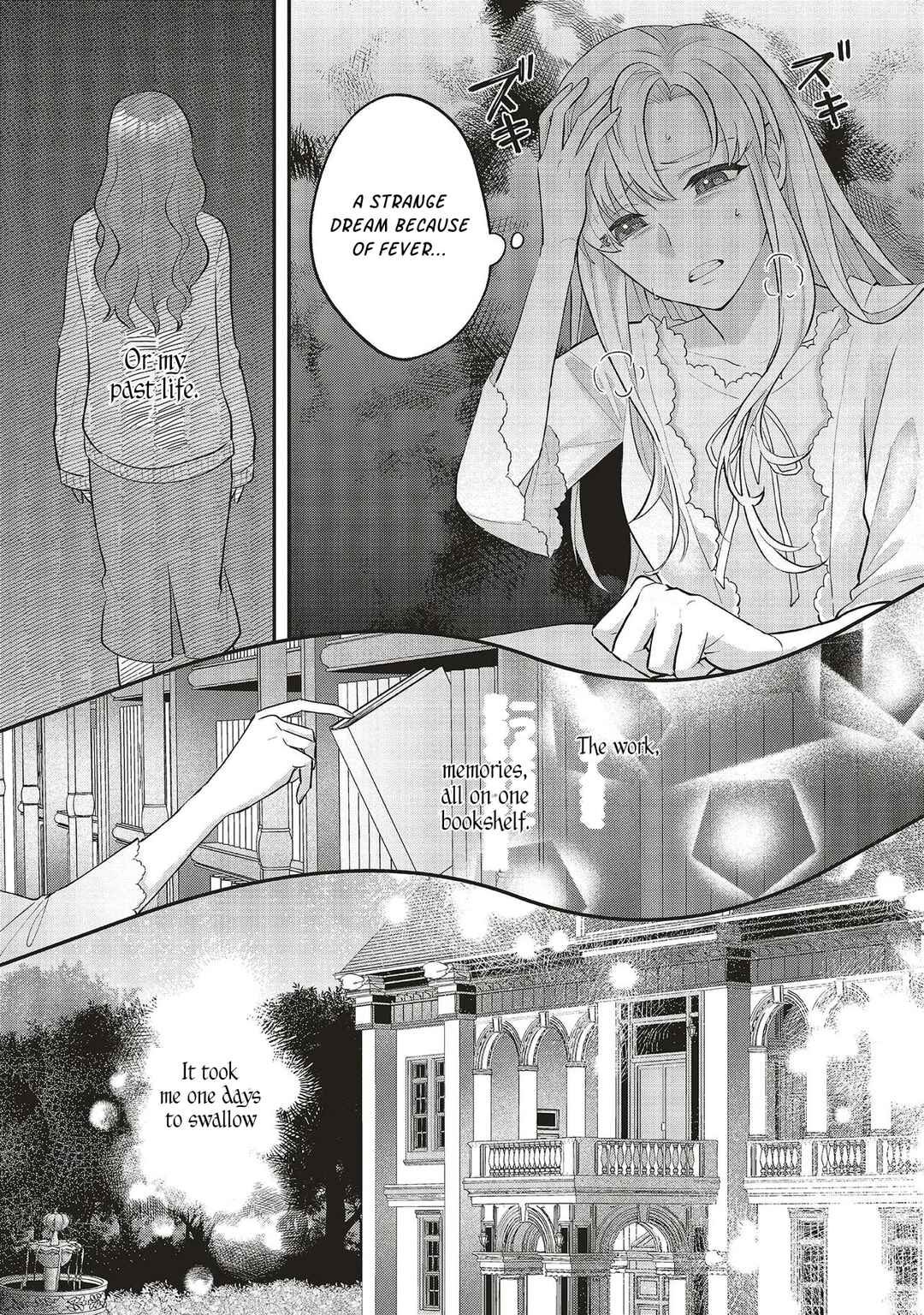 Page 8 Chapter 1.1 Akuyaku Reijou no Ane desu ga Mob de Ii no de Shinitakunai
