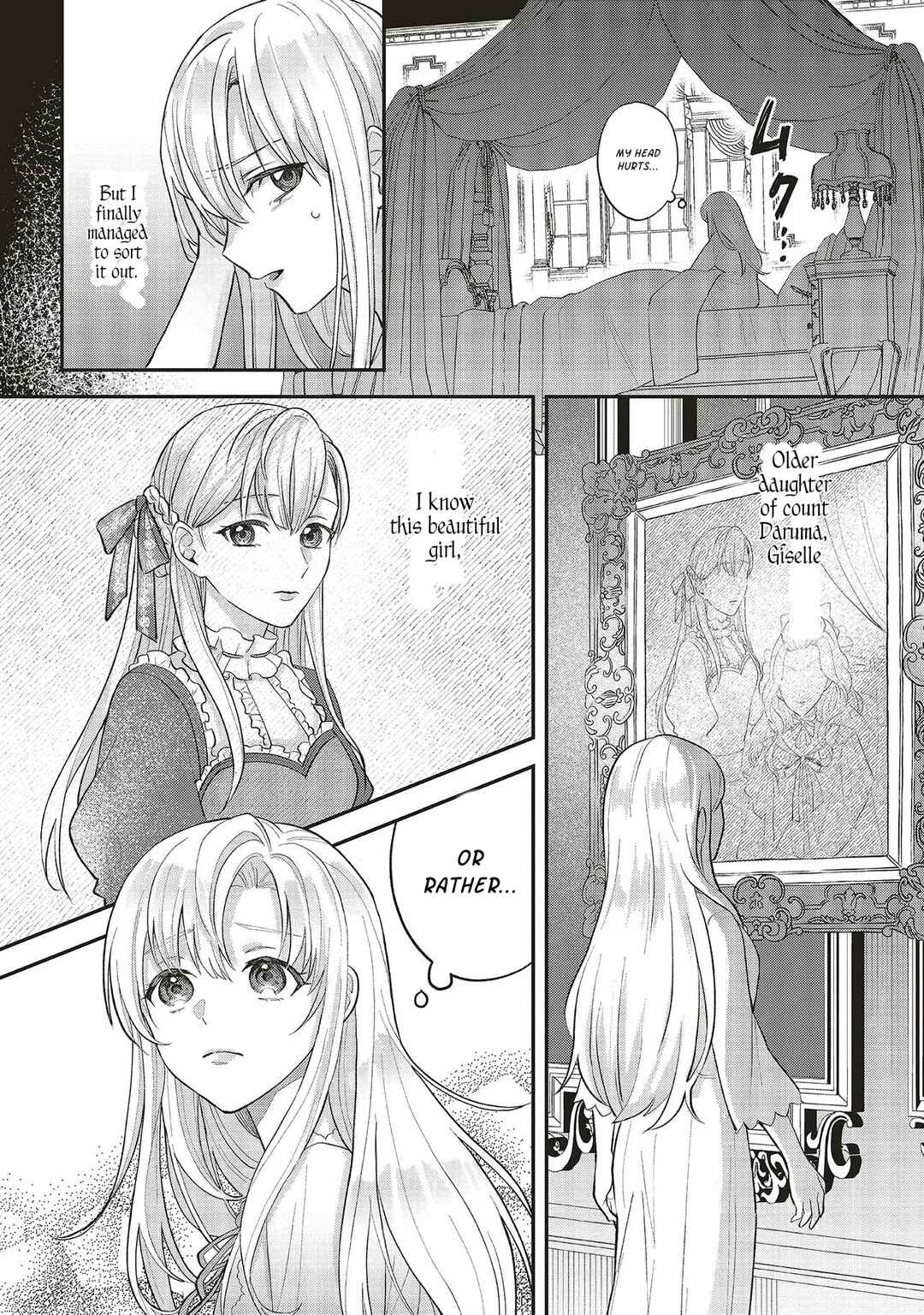 Page 9 Chapter 1.1 Akuyaku Reijou no Ane desu ga Mob de Ii no de Shinitakunai