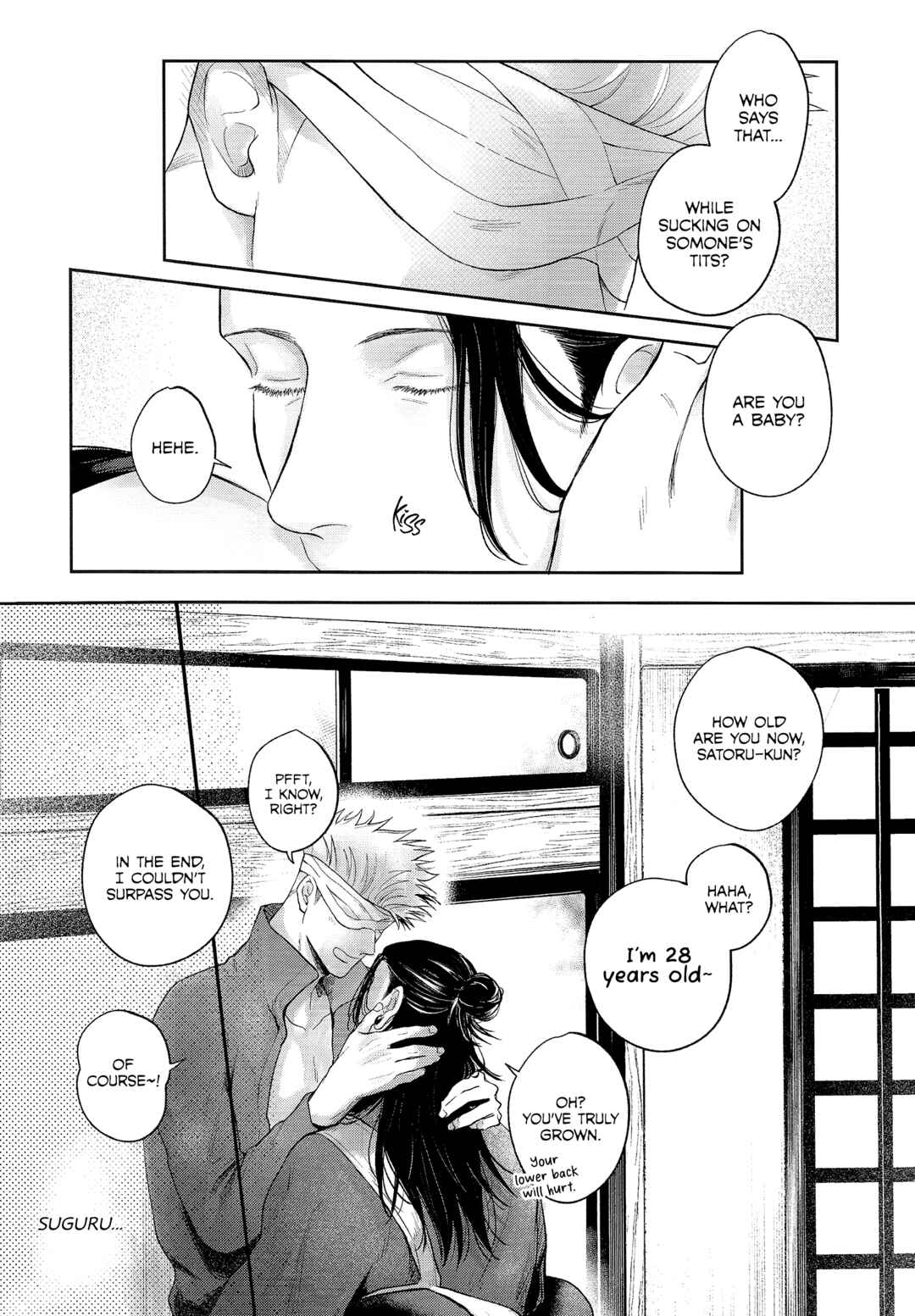 Page 15 Chapter Unknown_00fa Jujutsu Kaisen - Kimi ni Sasagu (Doujinshi)
