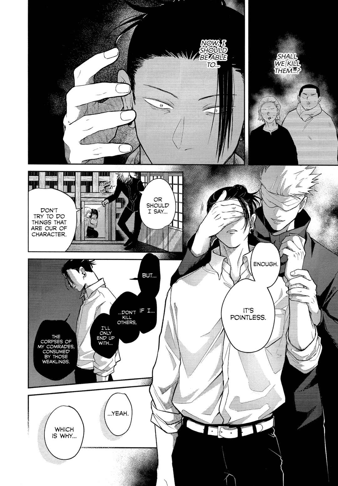 Page 39 Chapter Unknown_00fa Jujutsu Kaisen - Kimi ni Sasagu (Doujinshi)