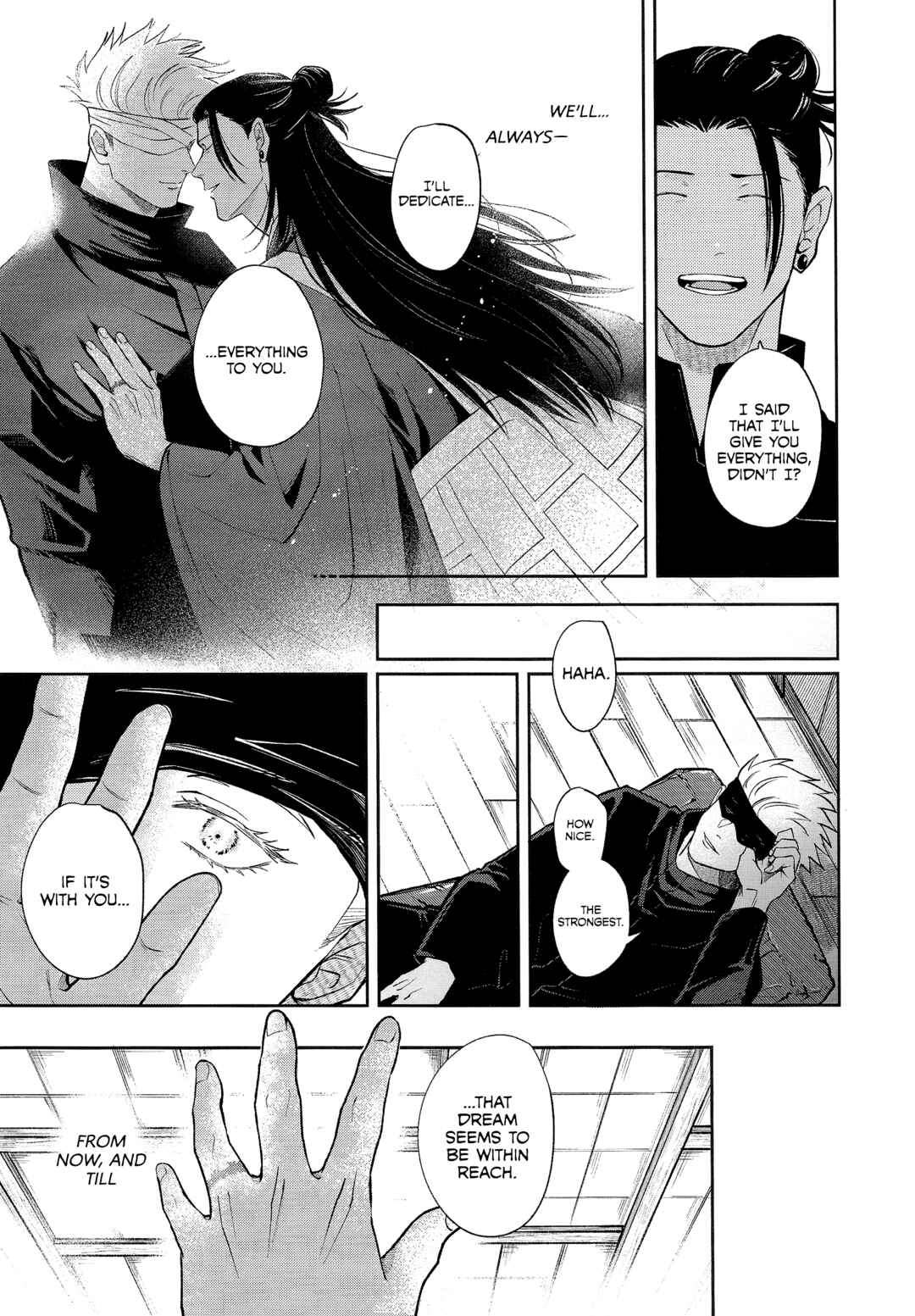 Page 42 Chapter Unknown_00fa Jujutsu Kaisen - Kimi ni Sasagu (Doujinshi)
