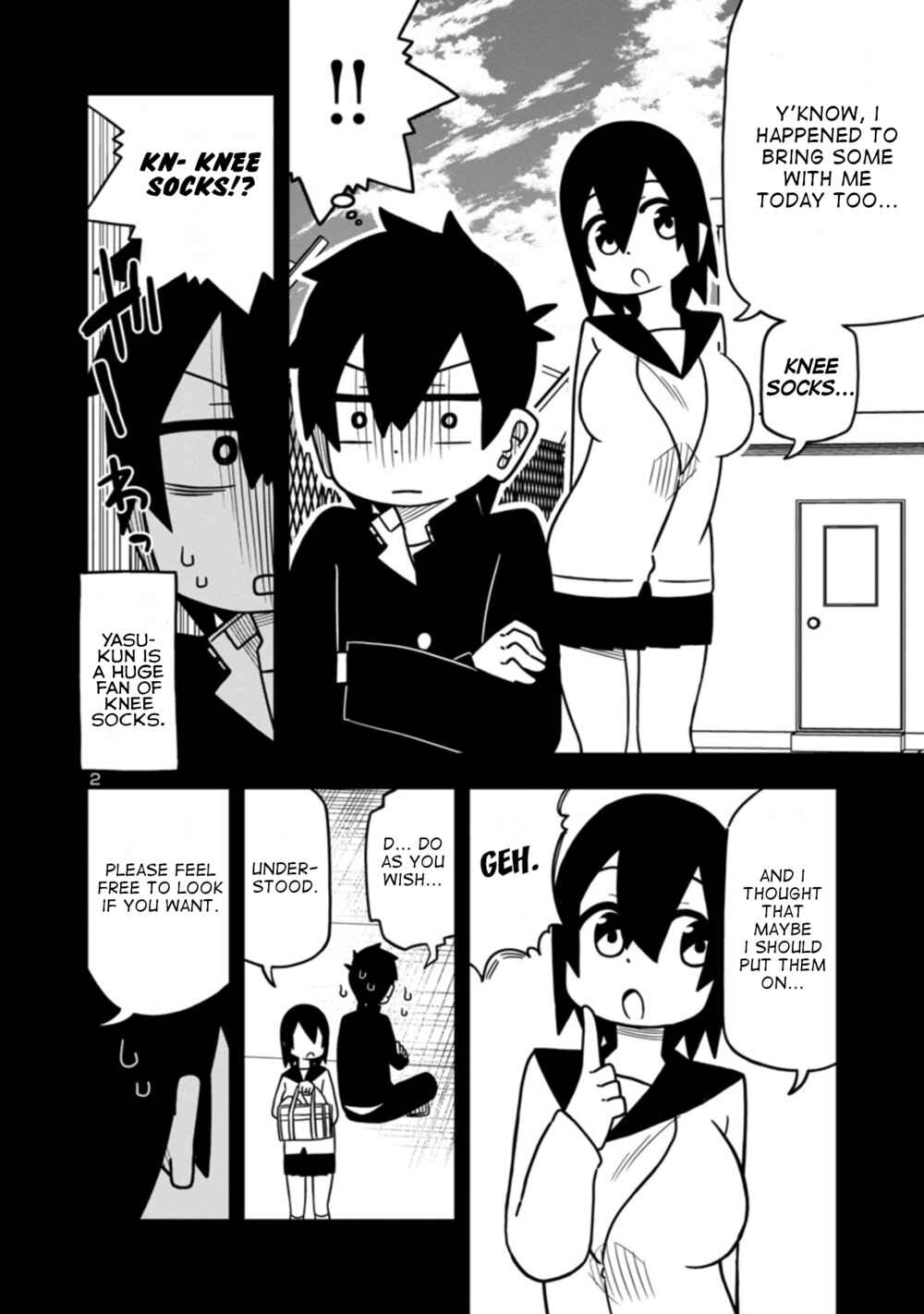 Page 2 Chapter 58 Kawaii Kouhai ni Iwasaretai