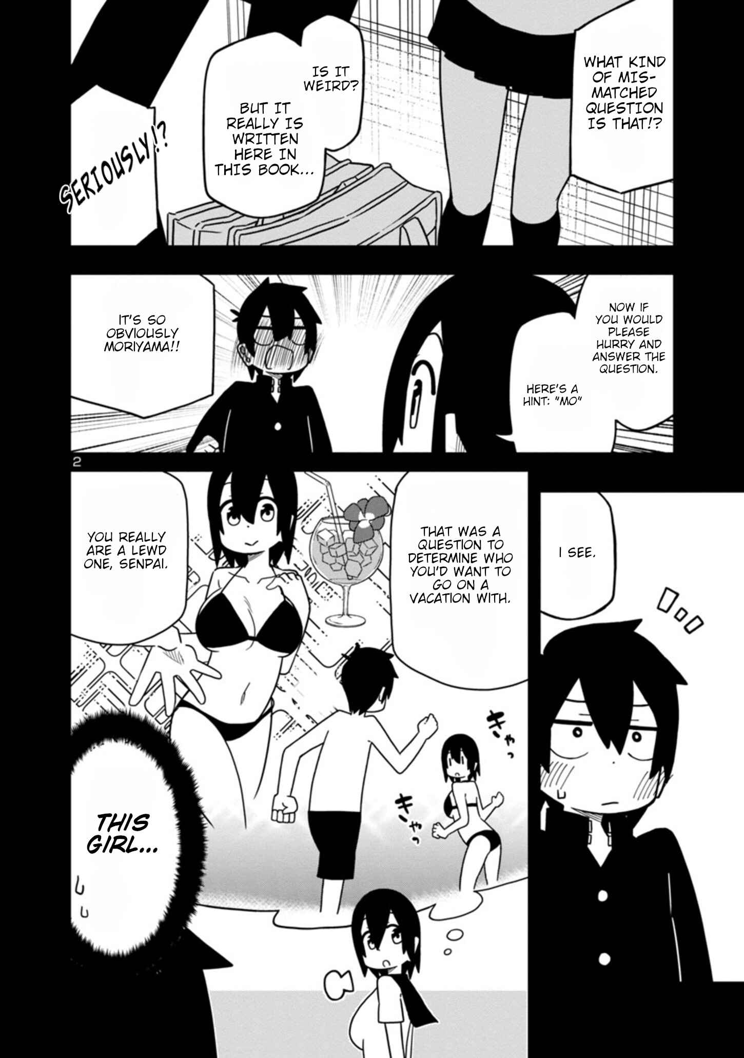 Page 2 Chapter 45 Kawaii Kouhai ni Iwasaretai