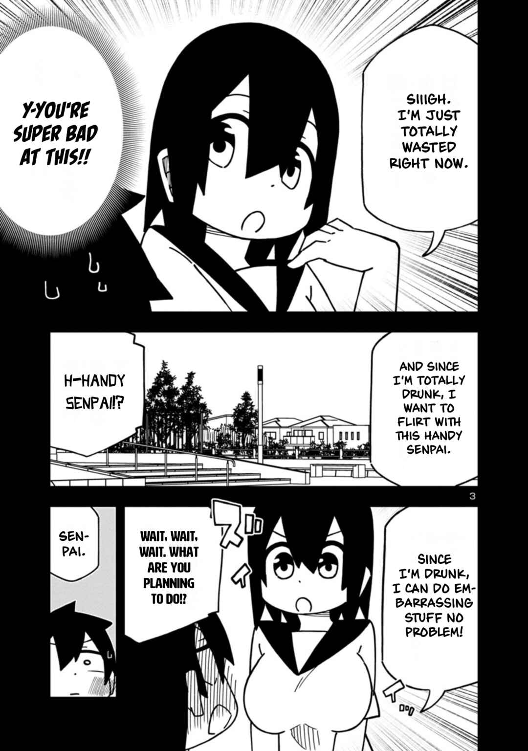 Page 3 Chapter 88 Kawaii Kouhai ni Iwasaretai