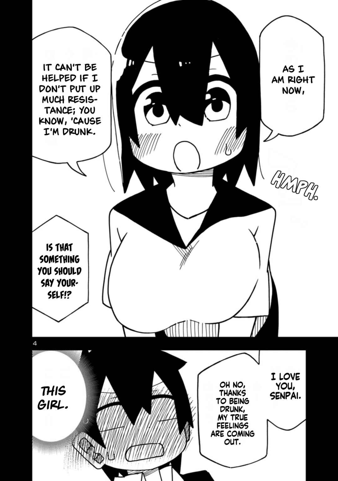 Page 4 Chapter 88 Kawaii Kouhai ni Iwasaretai