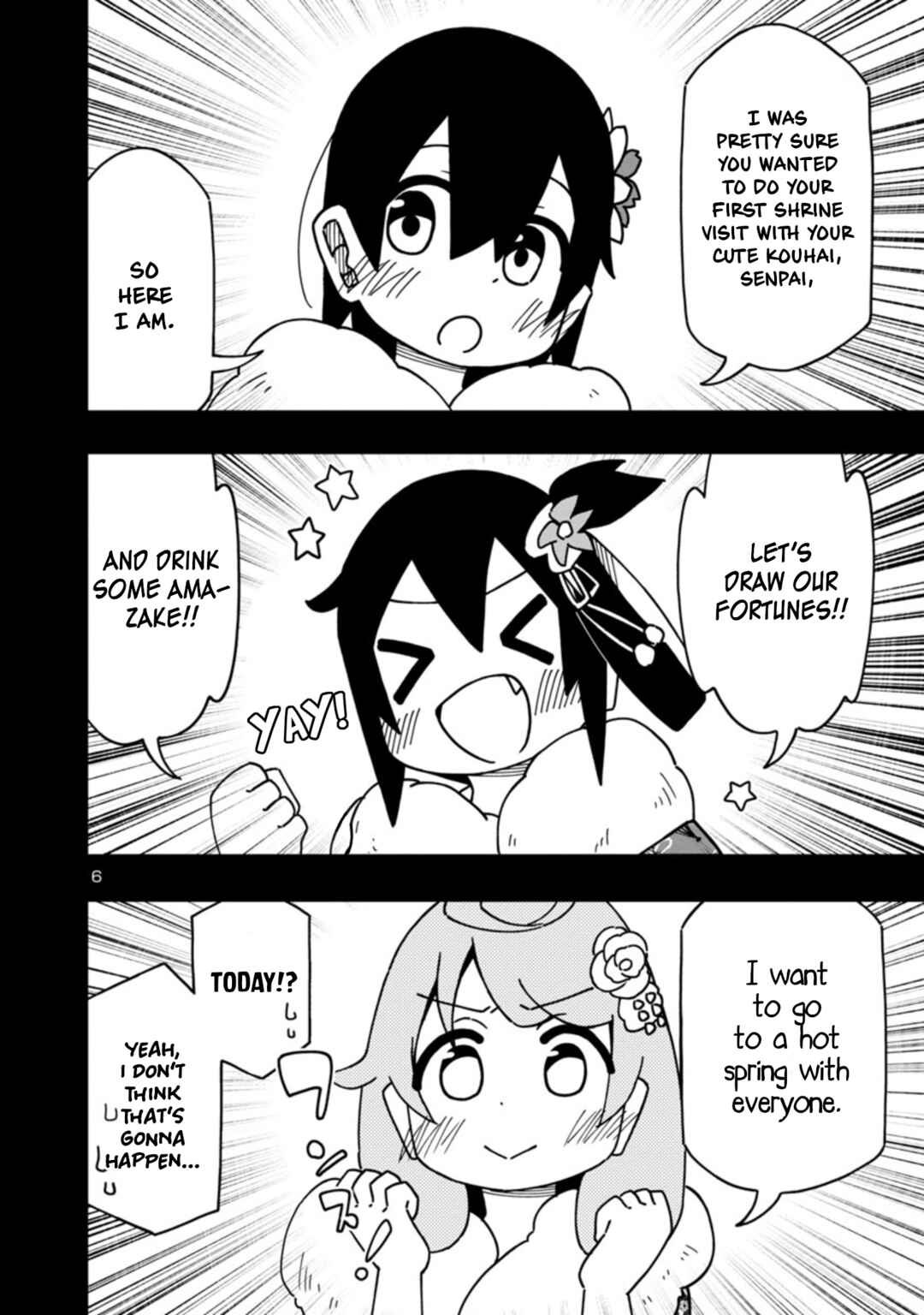Page 6 Chapter 94 Kawaii Kouhai ni Iwasaretai