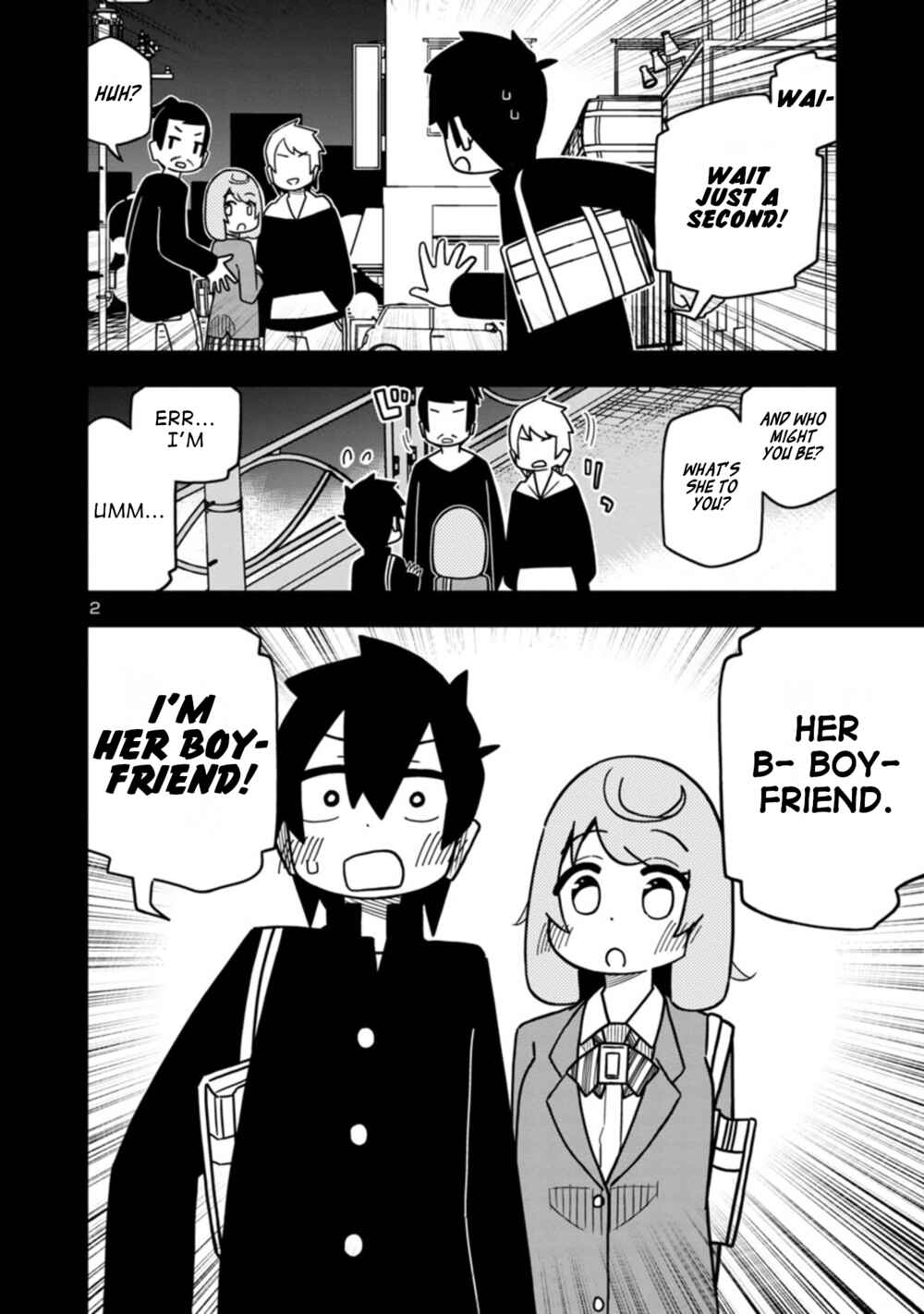 Page 2 Chapter 72 Kawaii Kouhai ni Iwasaretai