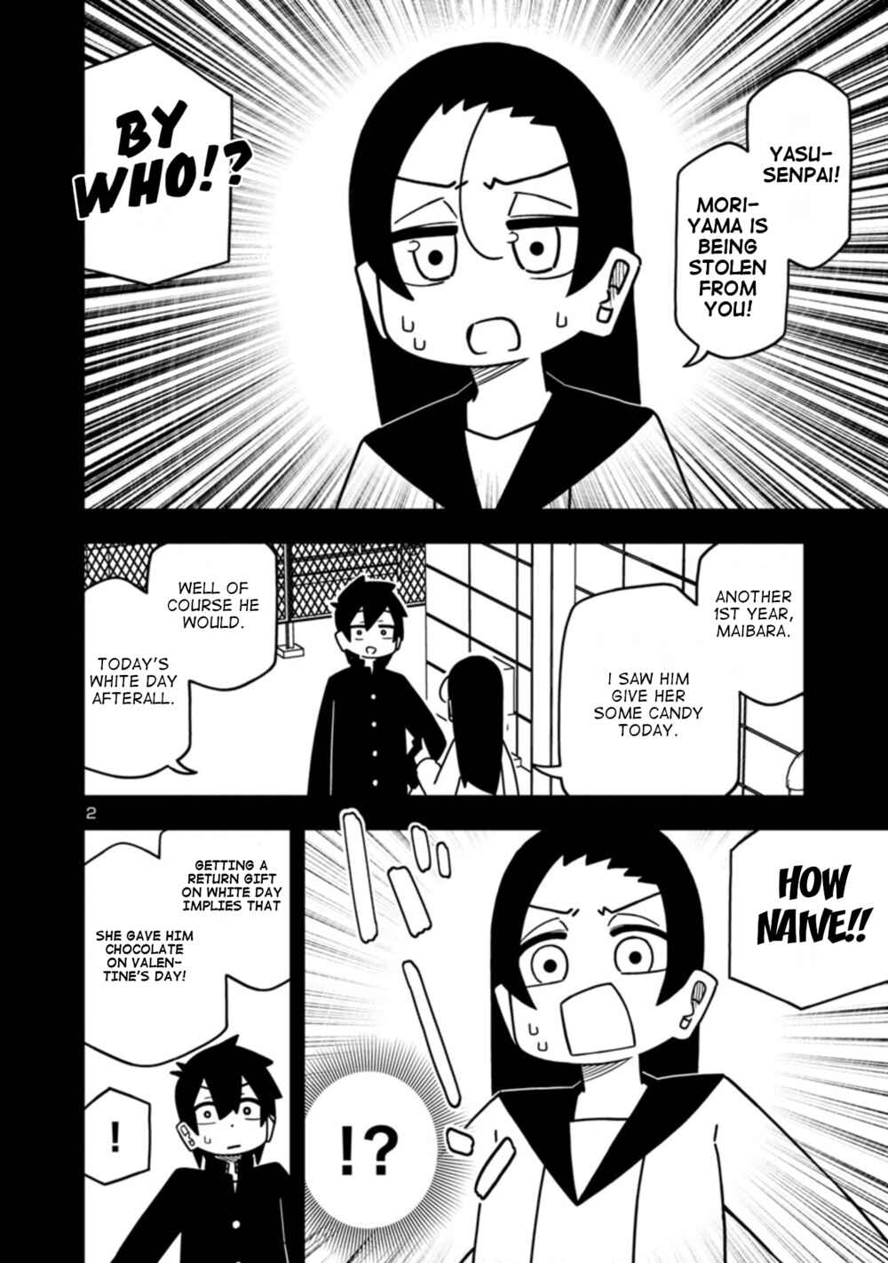 Page 2 Chapter 73 Kawaii Kouhai ni Iwasaretai