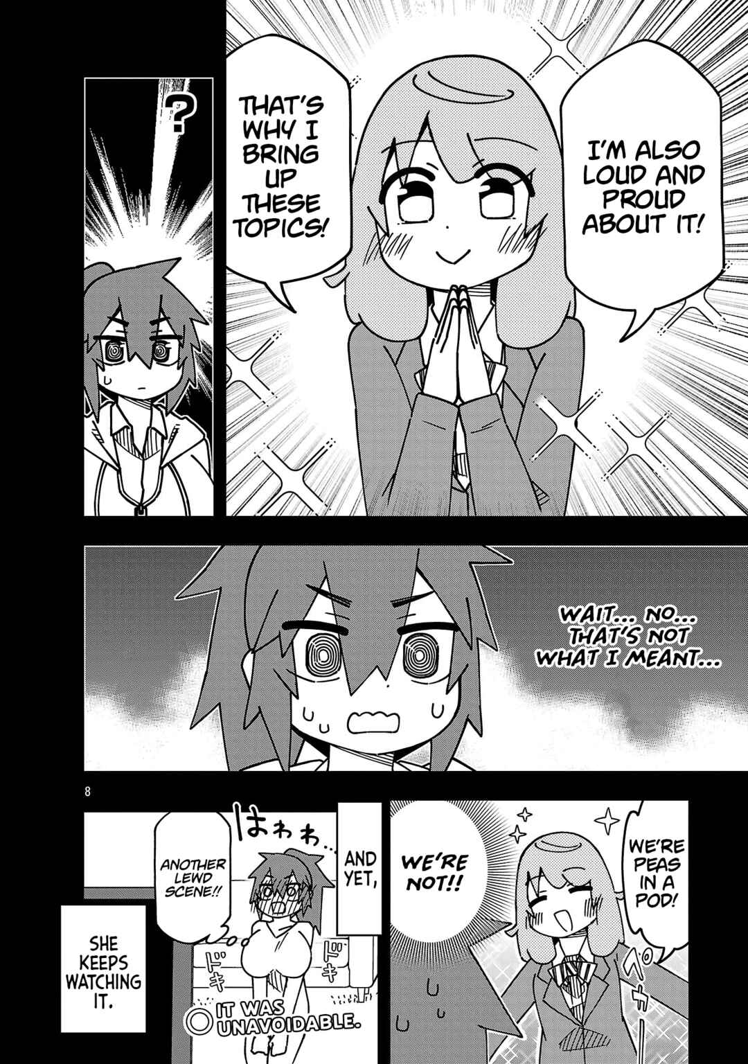 Page 8 Chapter 144 Kawaii Kouhai ni Iwasaretai