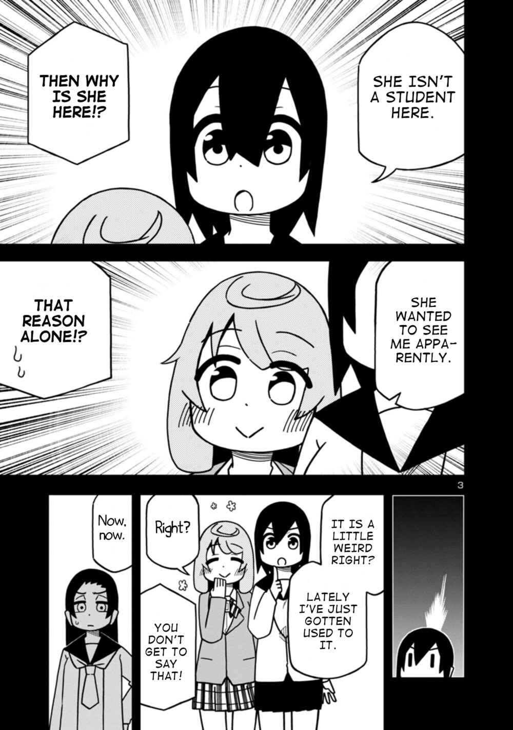Page 3 Chapter 77 Kawaii Kouhai ni Iwasaretai