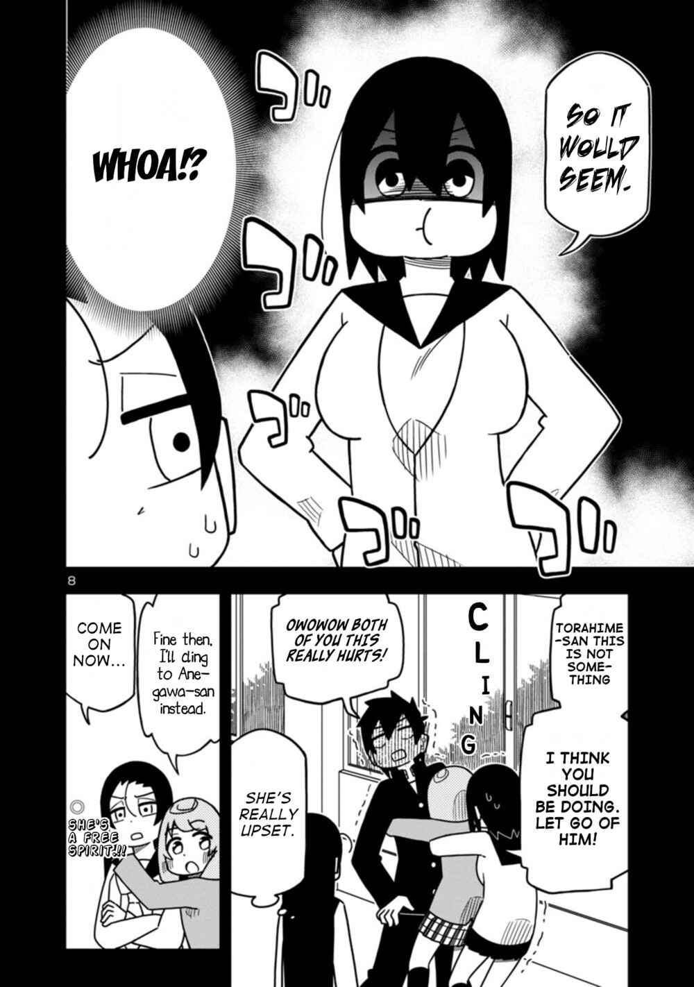 Page 8 Chapter 77 Kawaii Kouhai ni Iwasaretai
