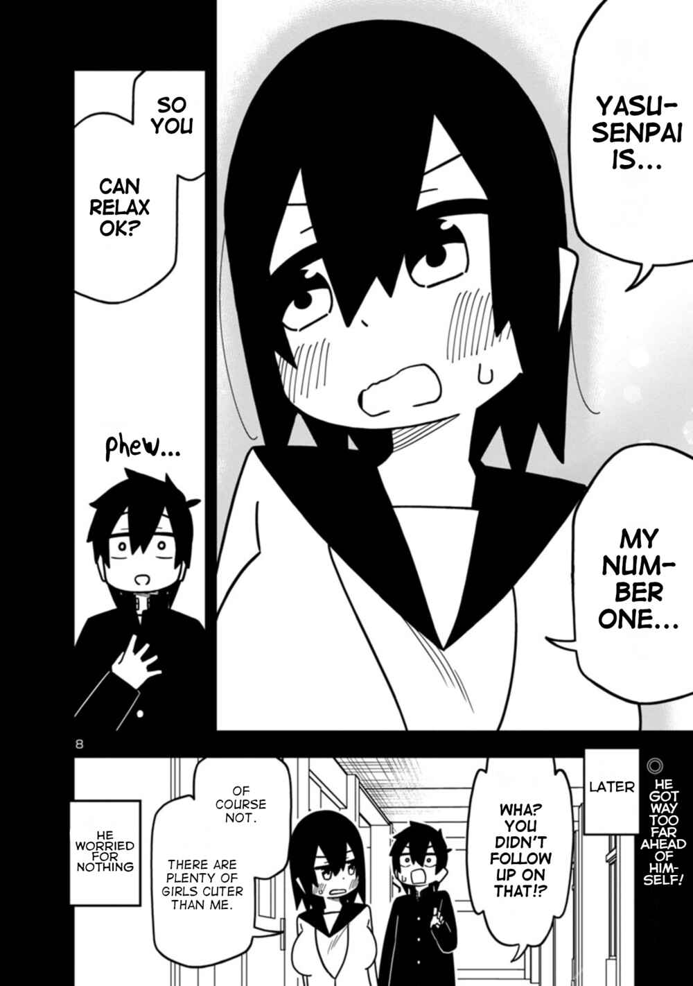 Page 8 Chapter 63 Kawaii Kouhai ni Iwasaretai