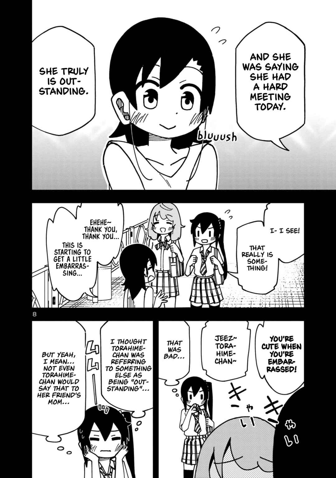 Page 8 Chapter 108 Kawaii Kouhai ni Iwasaretai