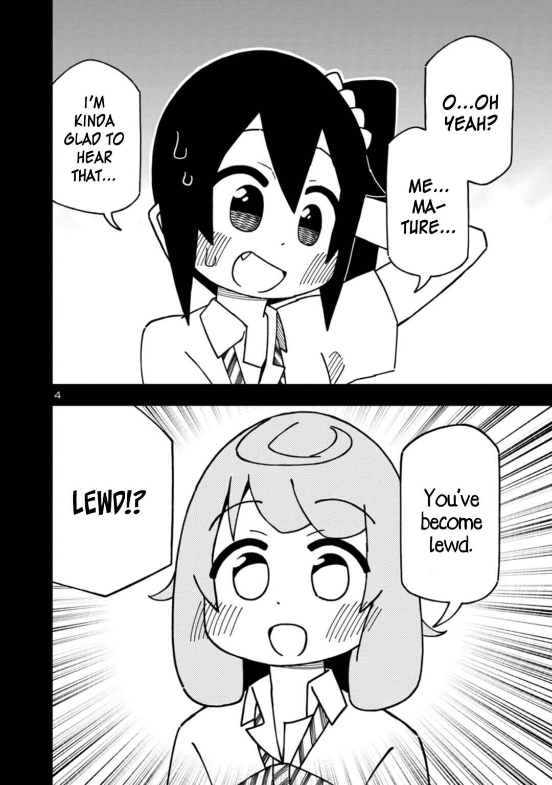 Page 4 Chapter 90 Kawaii Kouhai ni Iwasaretai