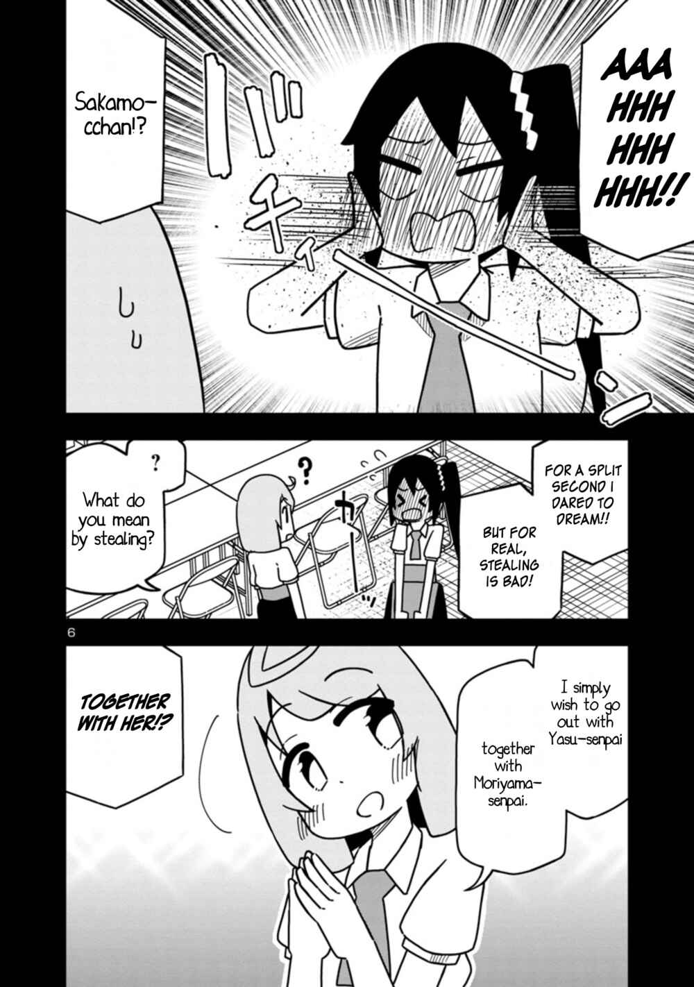 Page 6 Chapter 68 Kawaii Kouhai ni Iwasaretai