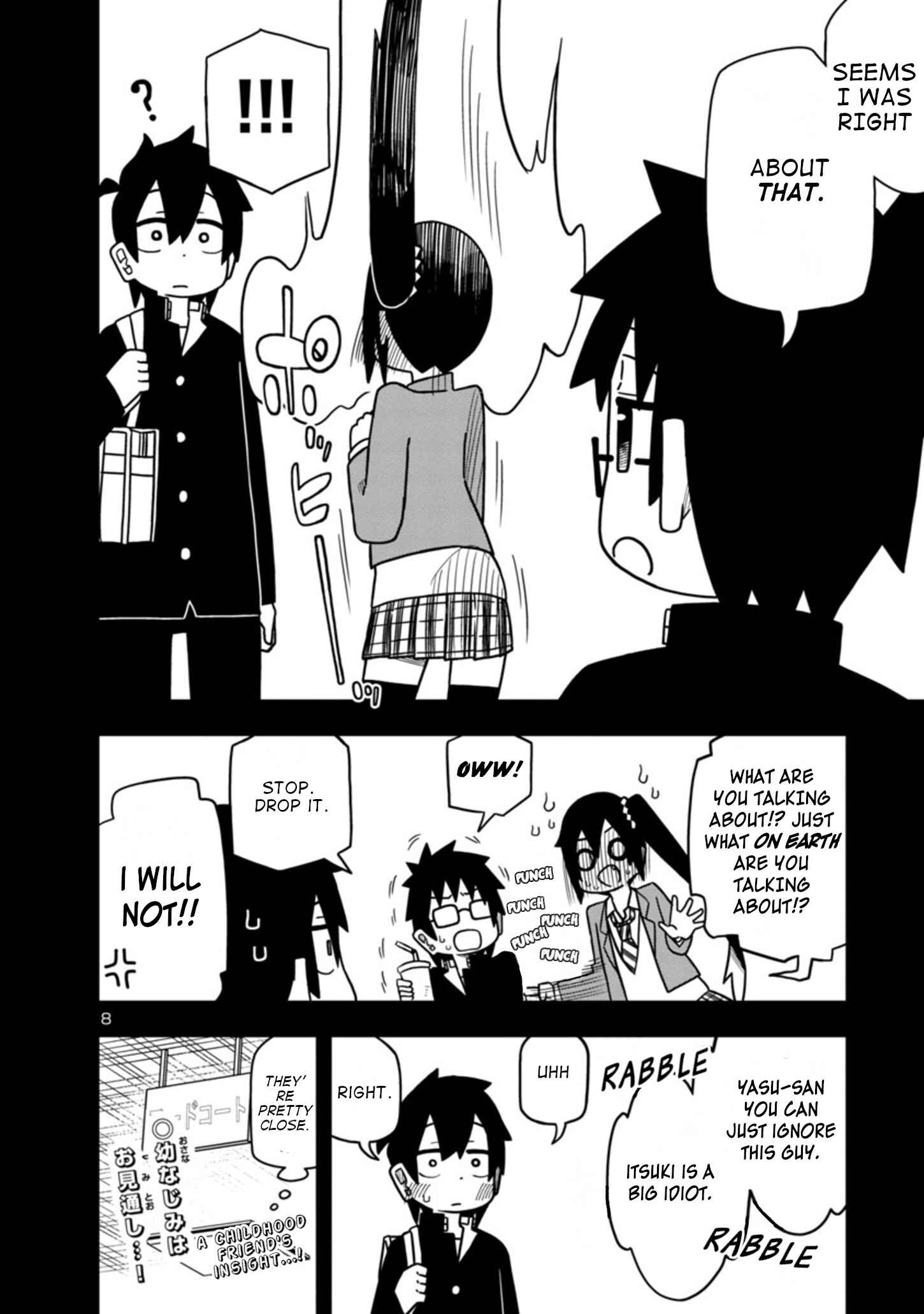 Page 8 Chapter 54 Kawaii Kouhai ni Iwasaretai