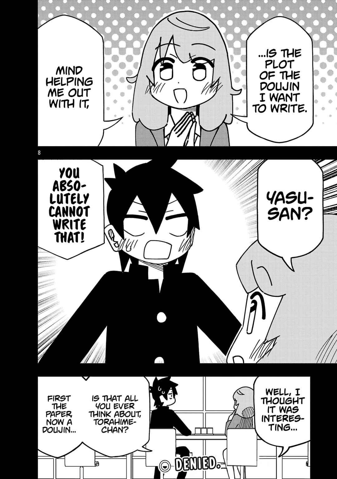 Page 8 Chapter 141 Kawaii Kouhai ni Iwasaretai