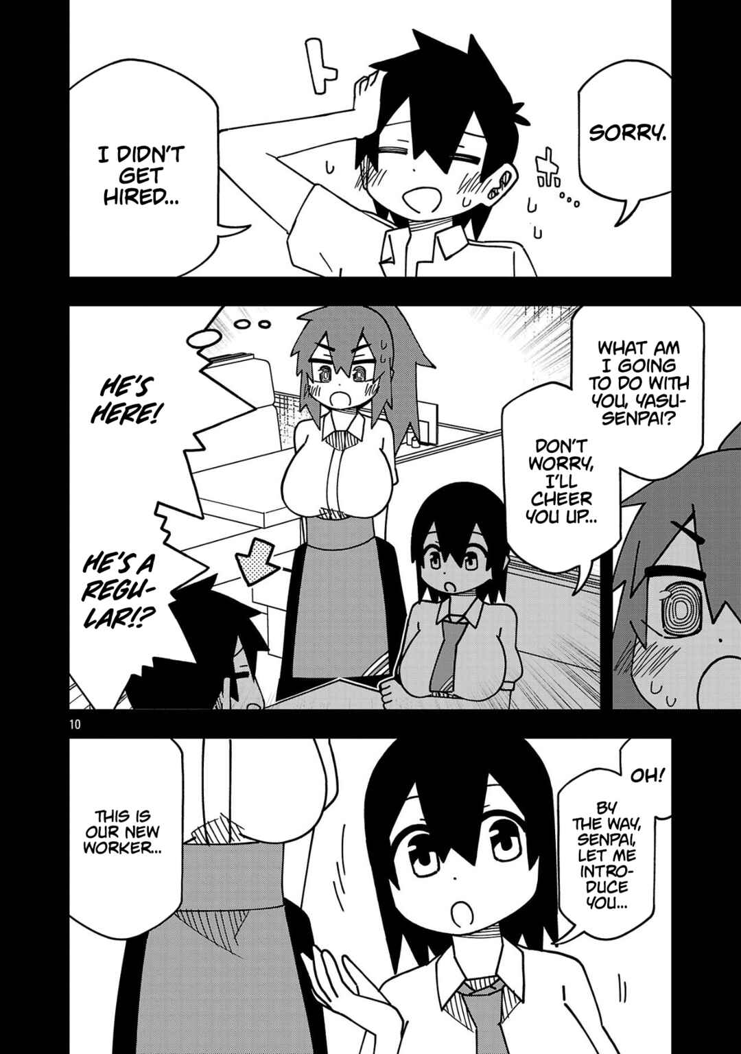 Page 10 Chapter 129 Kawaii Kouhai ni Iwasaretai