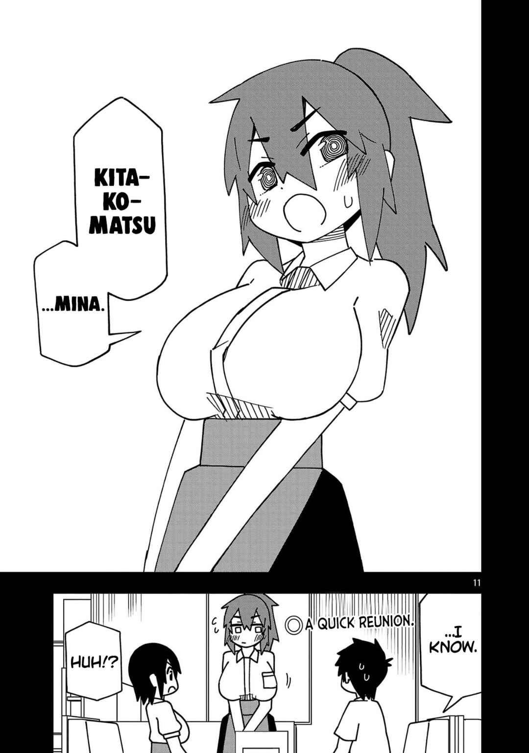 Page 11 Chapter 129 Kawaii Kouhai ni Iwasaretai