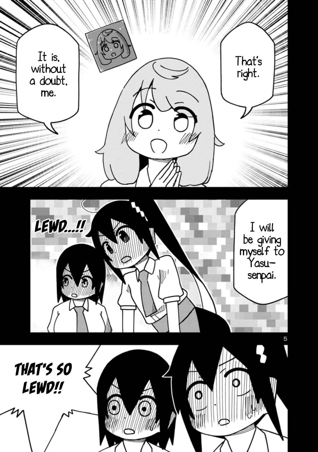 Page 5 Chapter 97 Kawaii Kouhai ni Iwasaretai