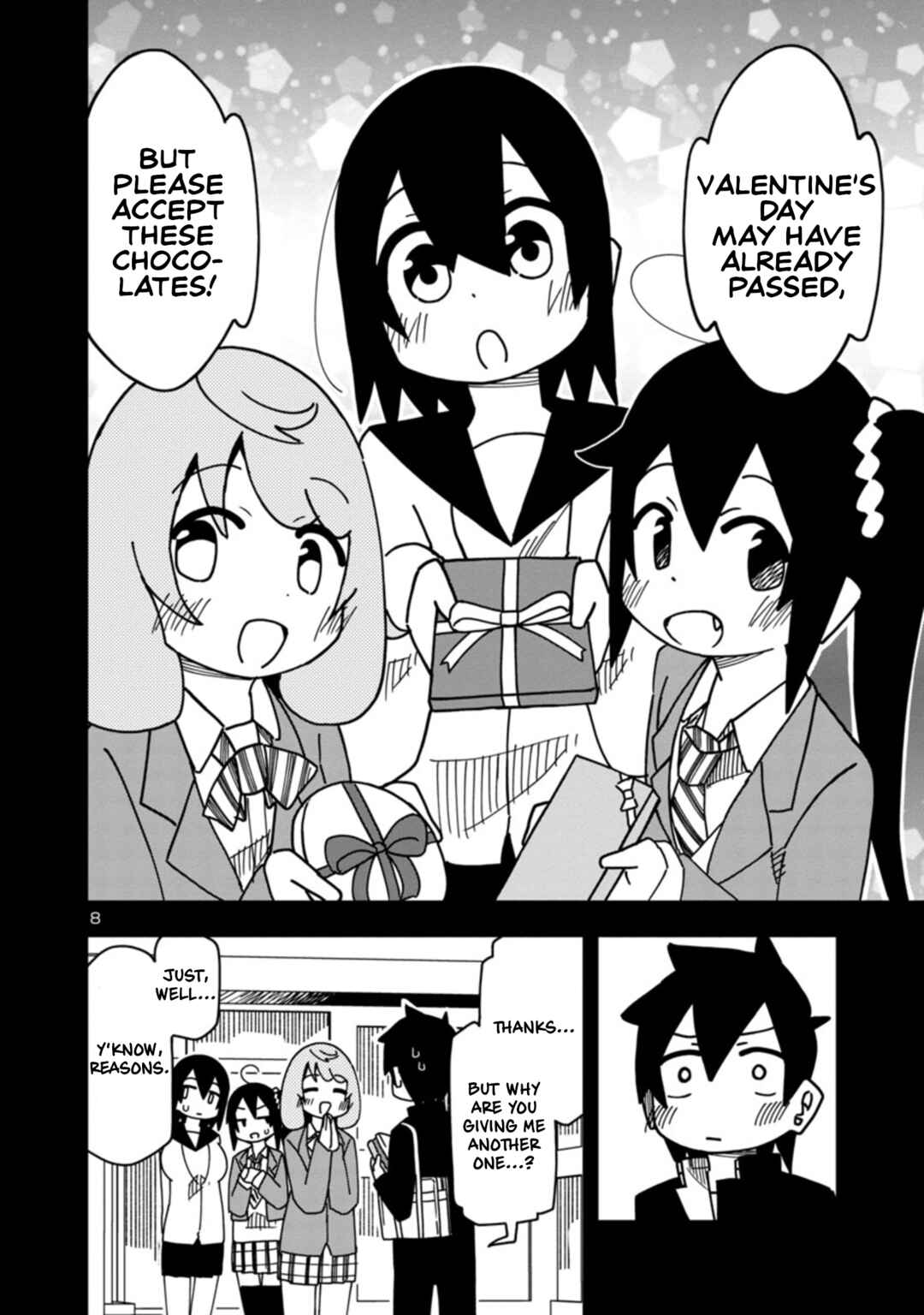 Page 8 Chapter 97 Kawaii Kouhai ni Iwasaretai