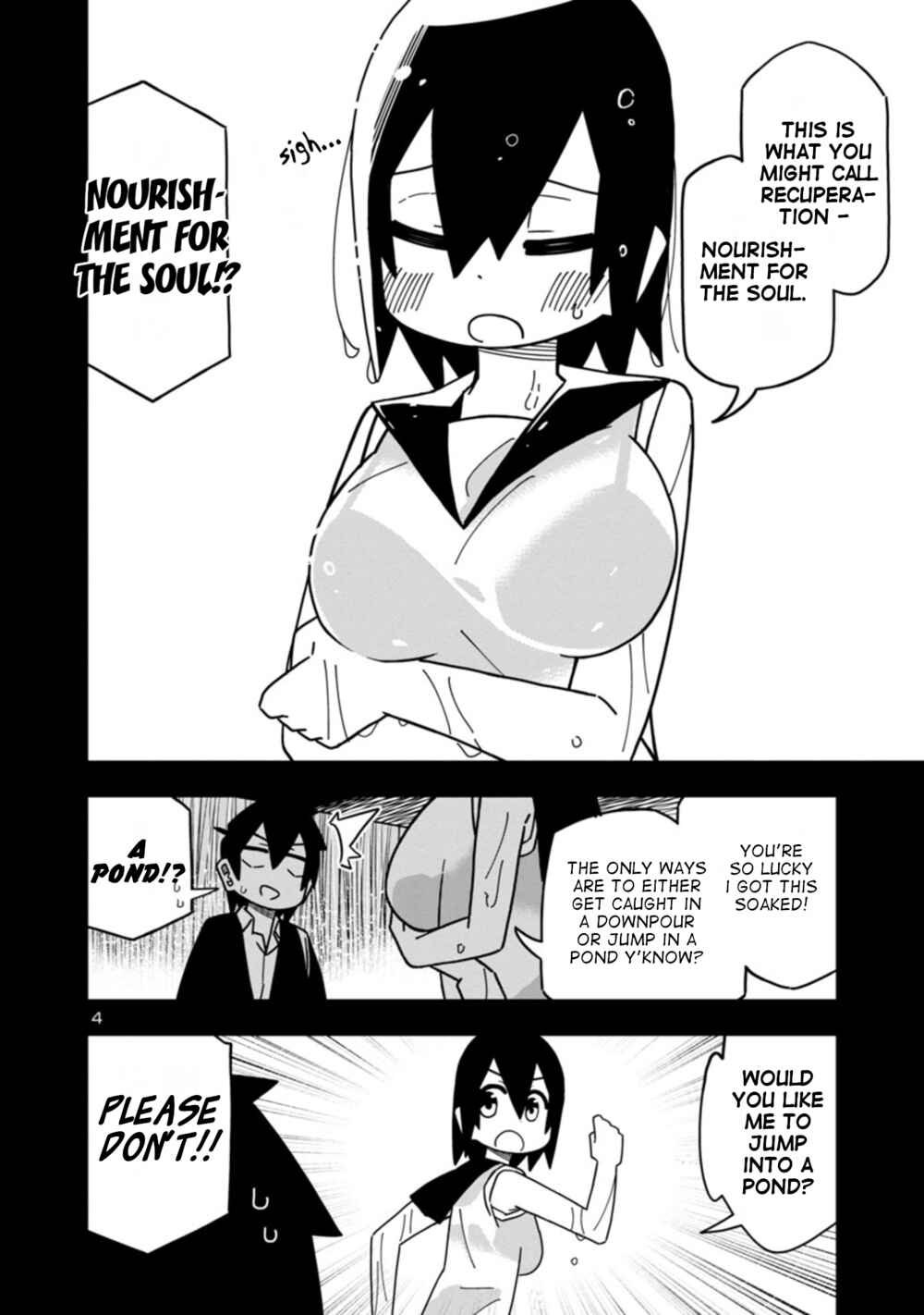 Page 4 Chapter 80 Kawaii Kouhai ni Iwasaretai