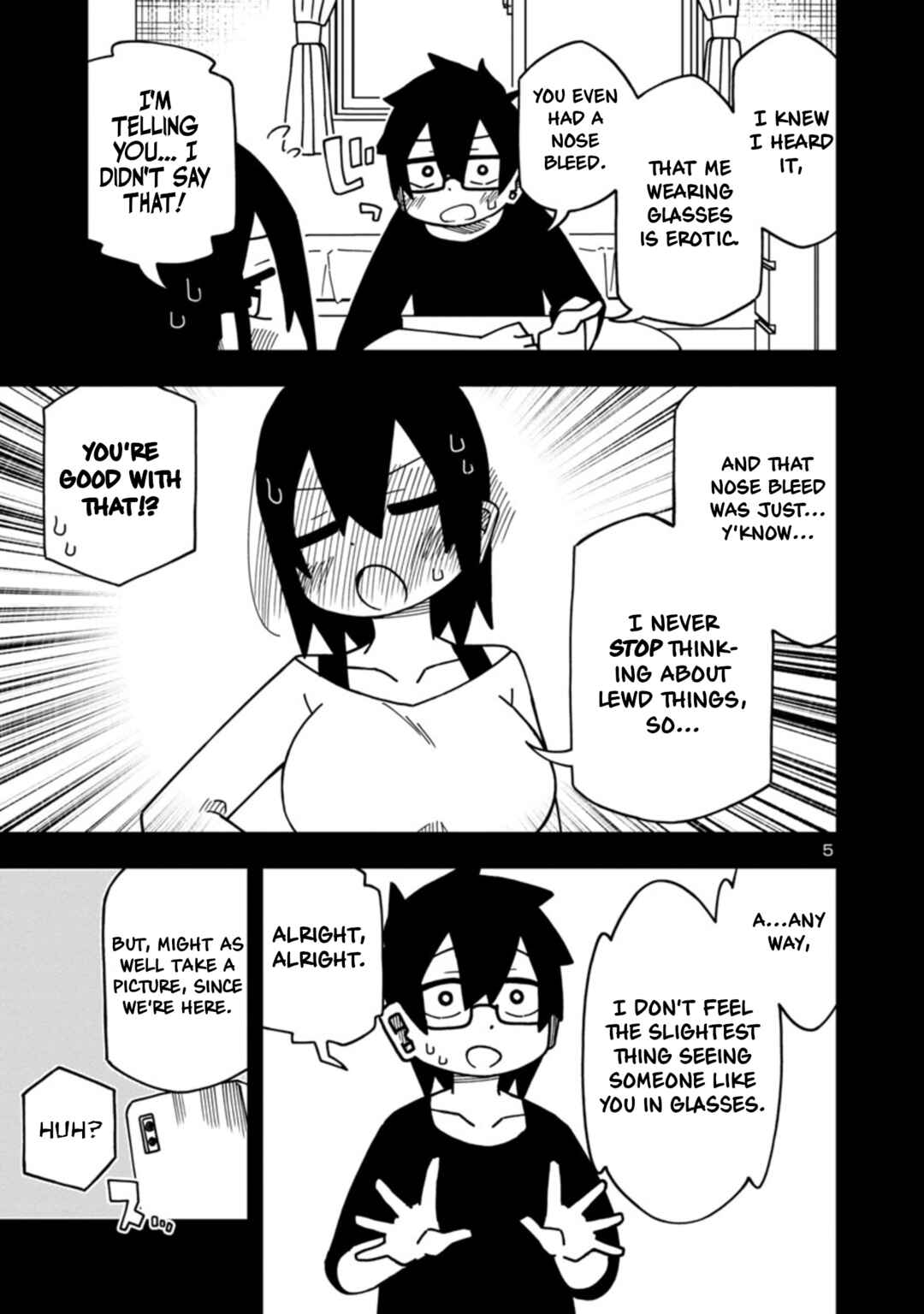 Page 5 Chapter 92 Kawaii Kouhai ni Iwasaretai