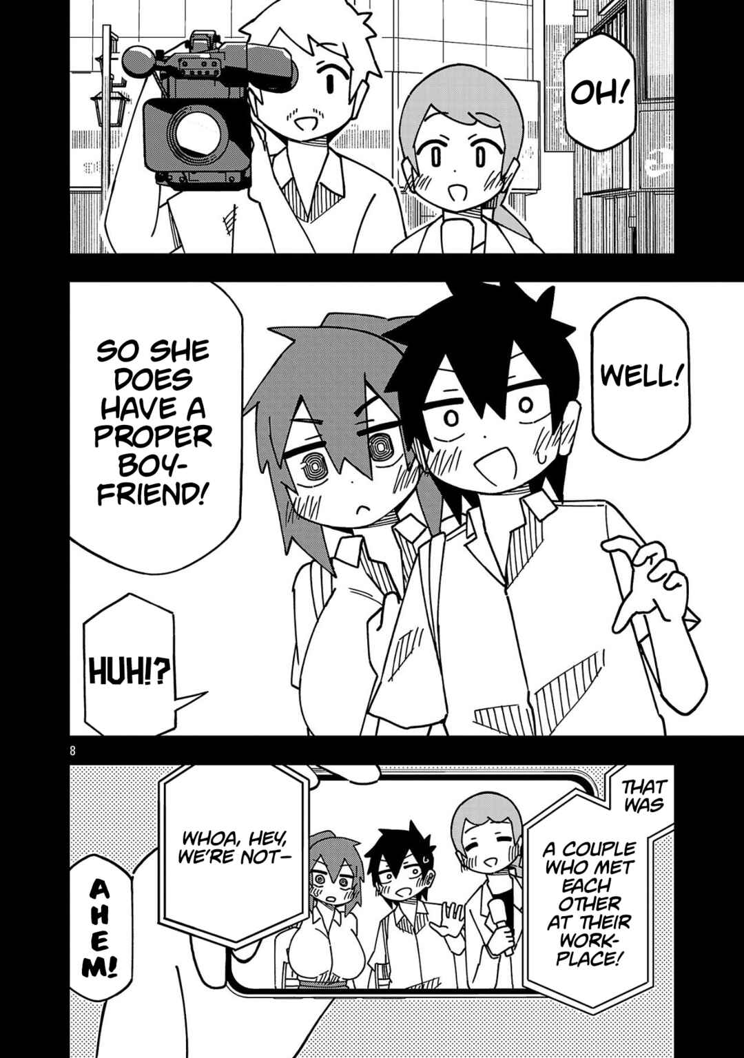 Page 8 Chapter 134 Kawaii Kouhai ni Iwasaretai