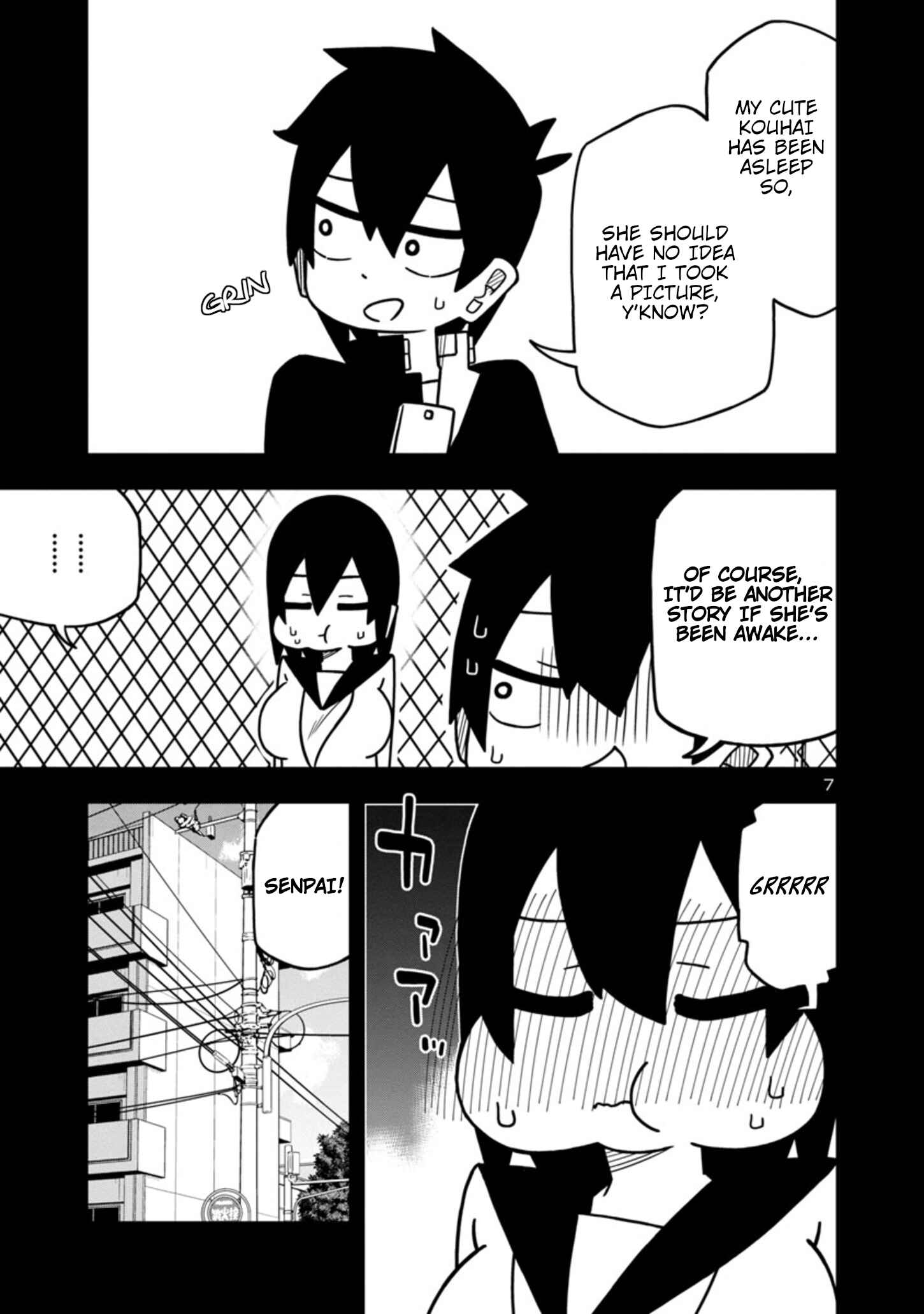 Page 7 Chapter 59 Kawaii Kouhai ni Iwasaretai
