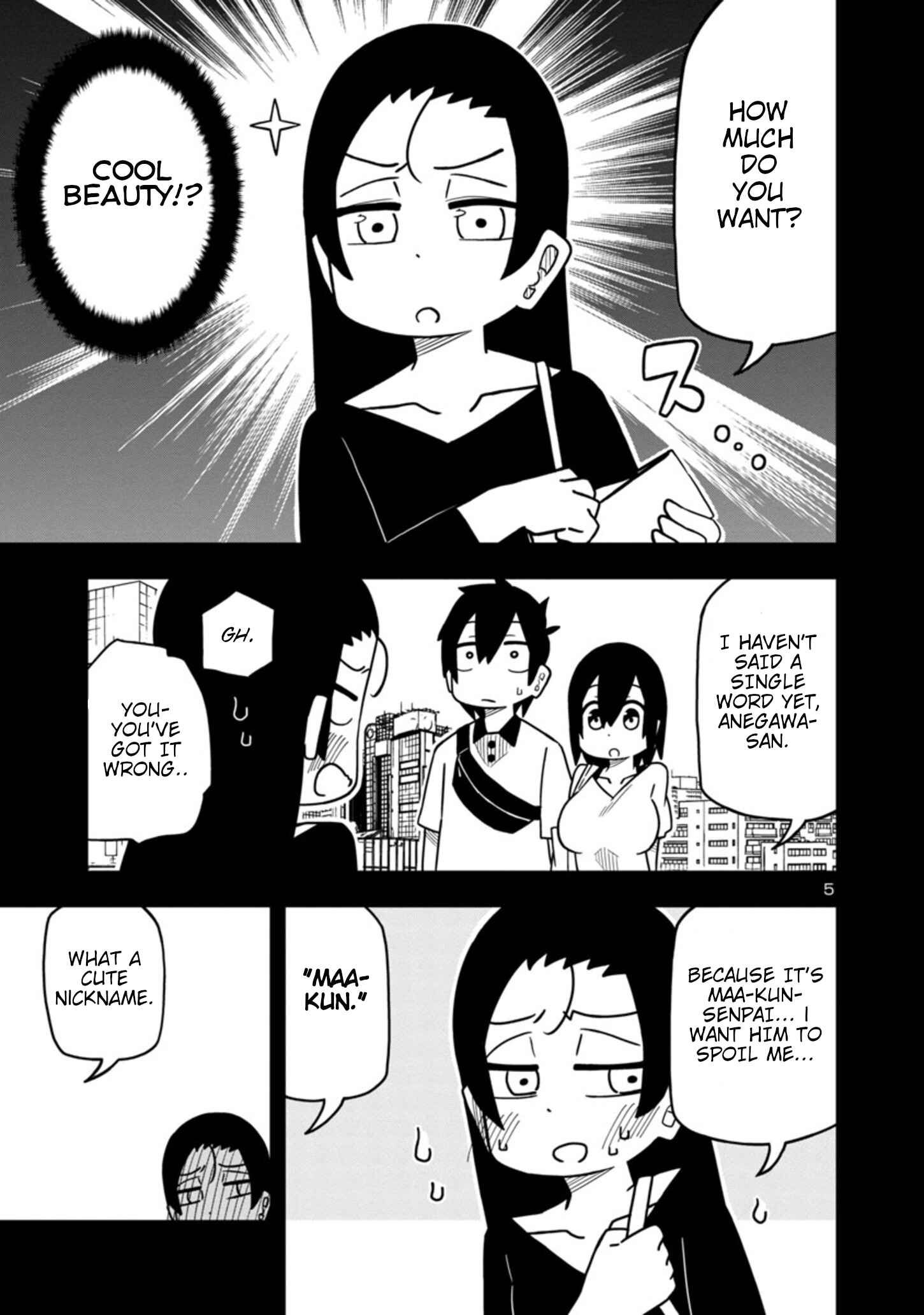 Page 5 Chapter 44 Kawaii Kouhai ni Iwasaretai