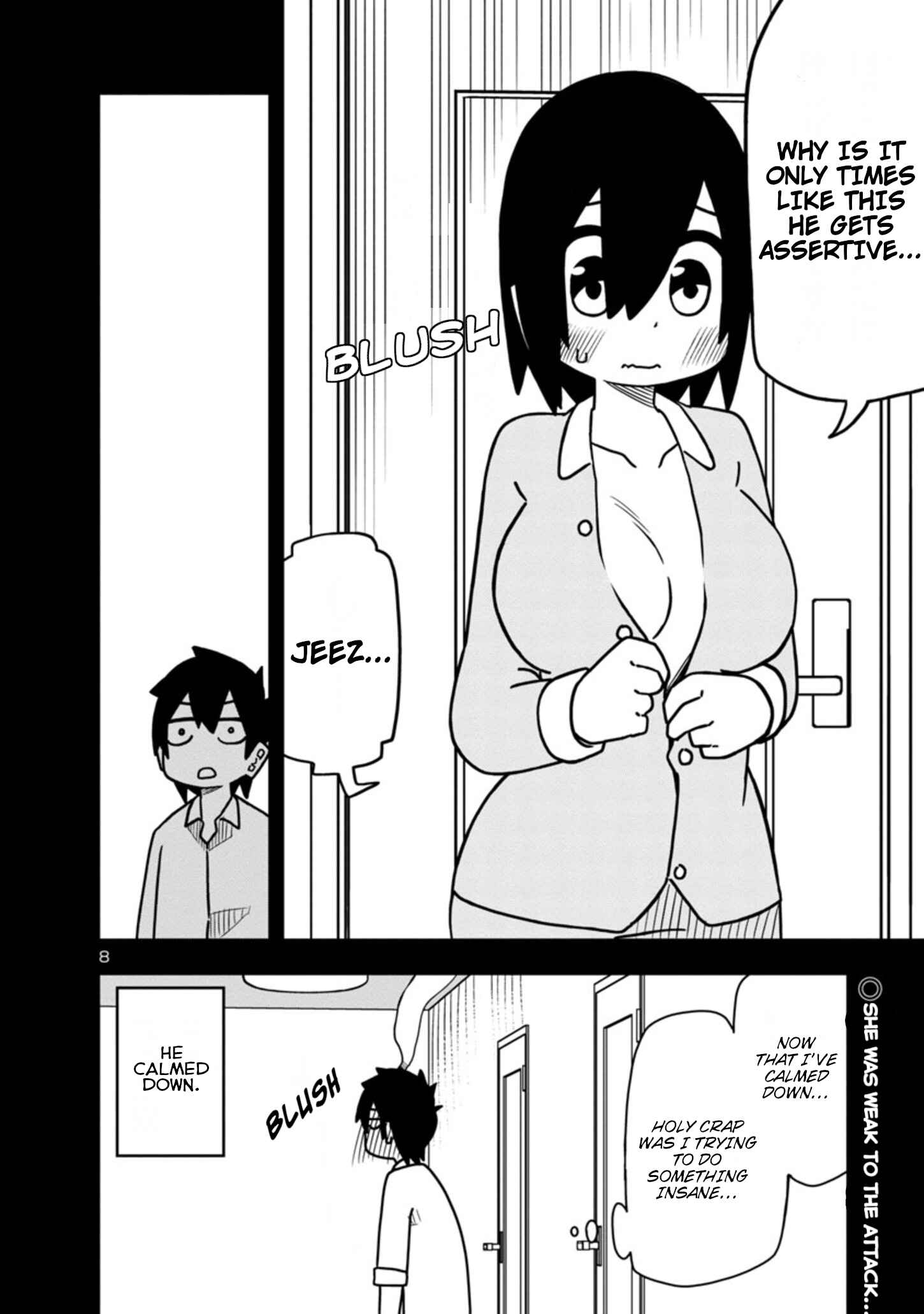 Page 8 Chapter 48 Kawaii Kouhai ni Iwasaretai
