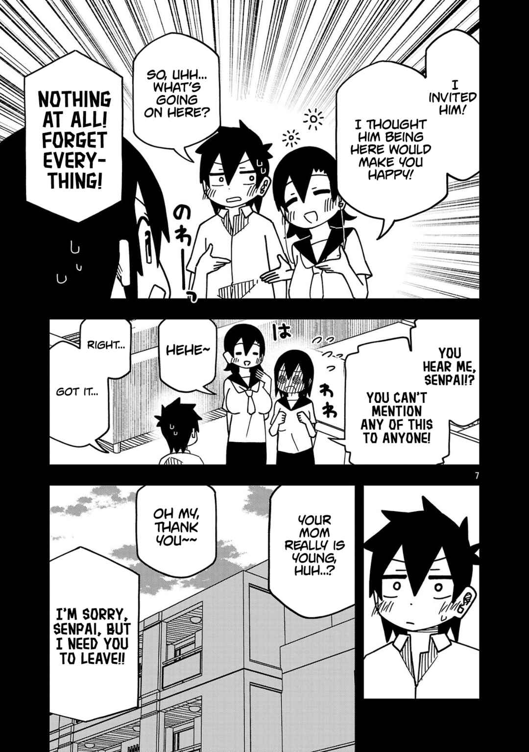 Page 7 Chapter 132 Kawaii Kouhai ni Iwasaretai