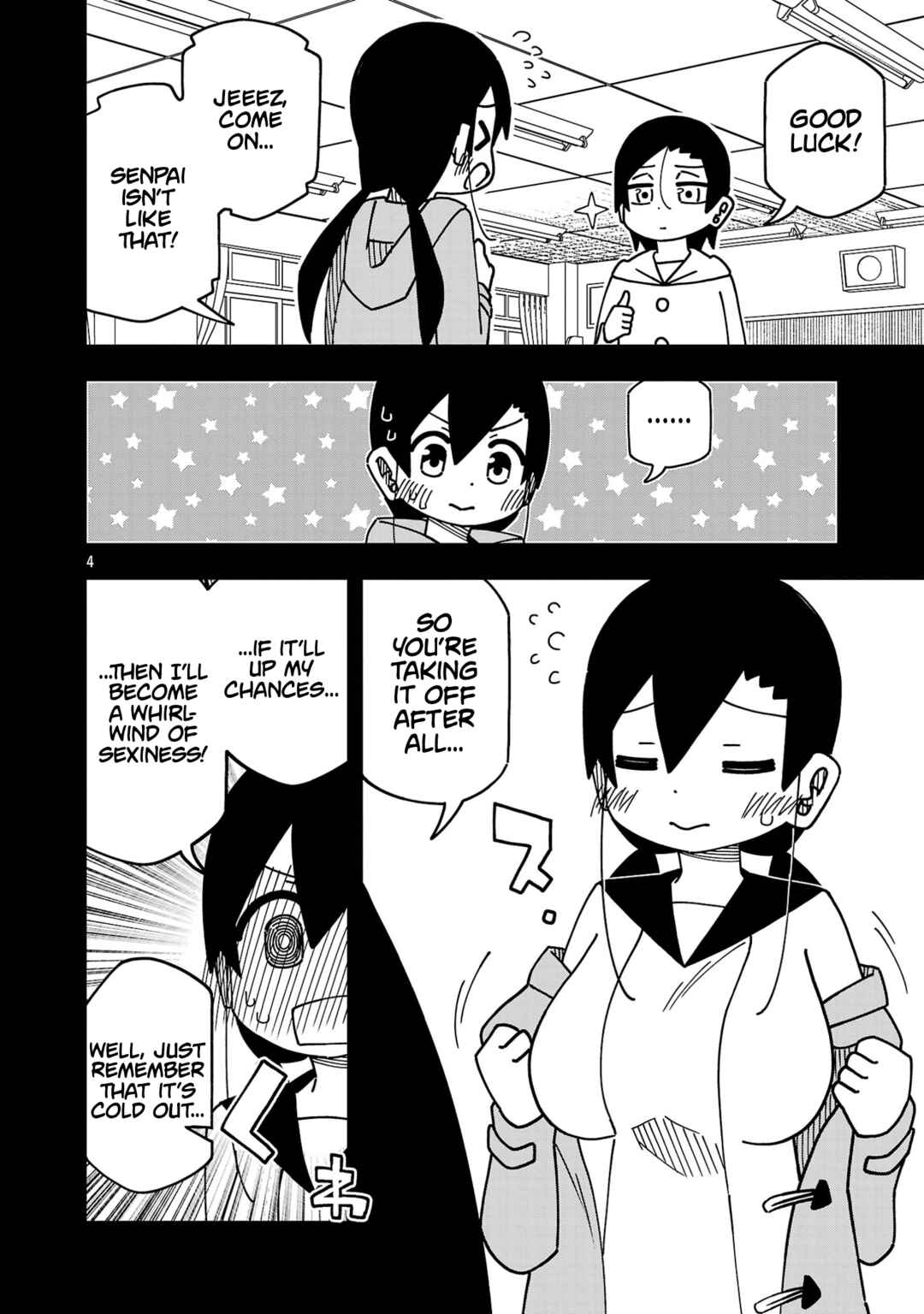 Page 4 Chapter 122 Kawaii Kouhai ni Iwasaretai