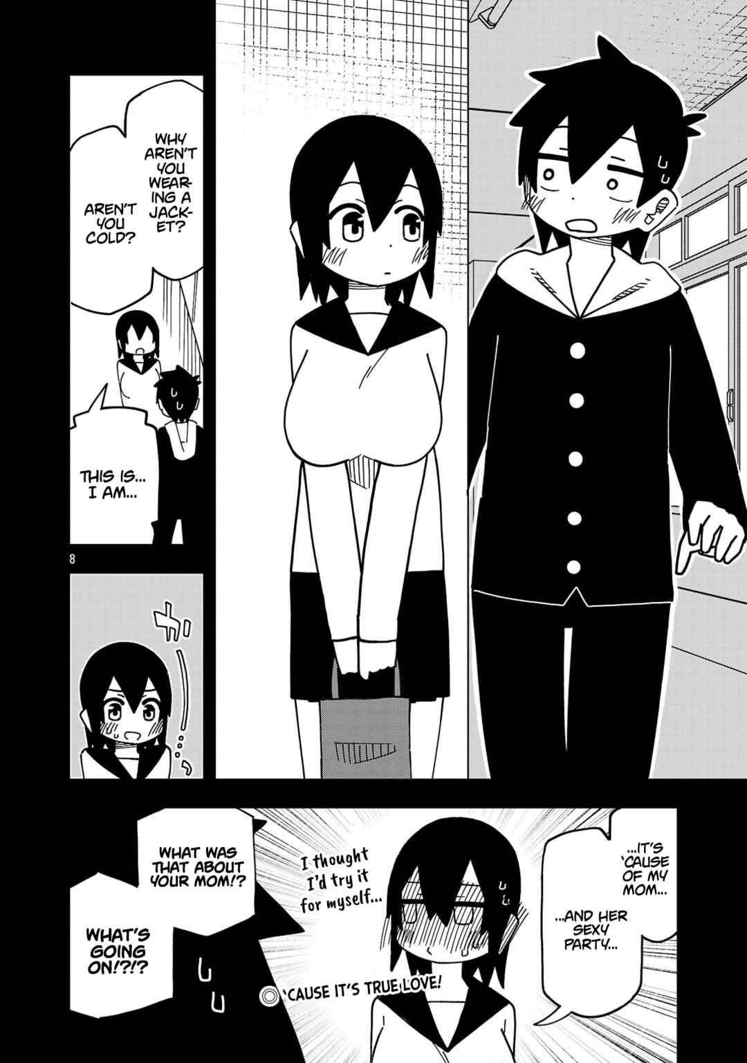 Page 8 Chapter 122 Kawaii Kouhai ni Iwasaretai