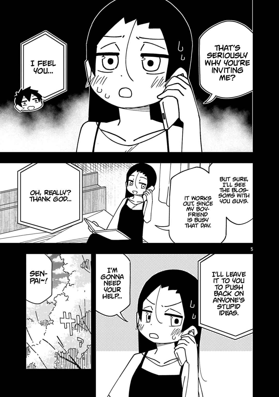 Page 5 Chapter 126 Kawaii Kouhai ni Iwasaretai