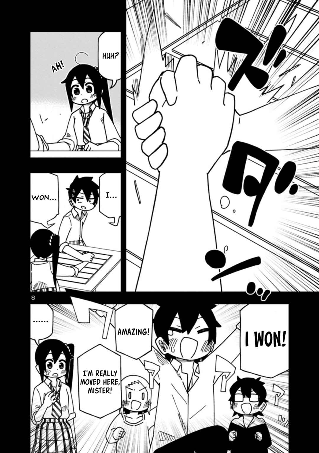 Page 8 Chapter 95 Kawaii Kouhai ni Iwasaretai