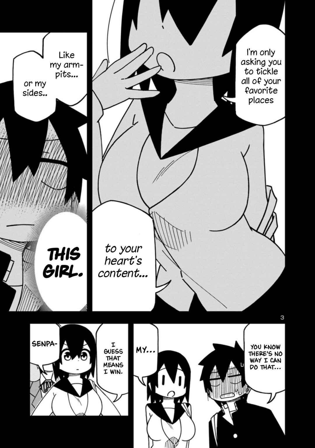 Page 3 Chapter 96 Kawaii Kouhai ni Iwasaretai