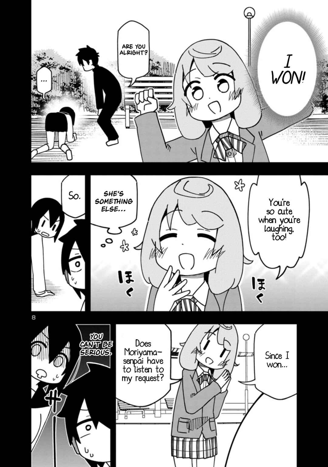 Page 8 Chapter 96 Kawaii Kouhai ni Iwasaretai
