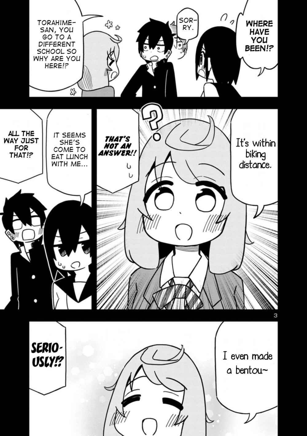 Page 3 Chapter 67 Kawaii Kouhai ni Iwasaretai