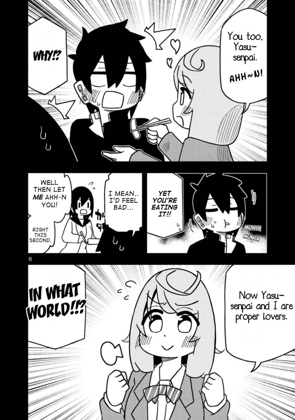Page 6 Chapter 67 Kawaii Kouhai ni Iwasaretai
