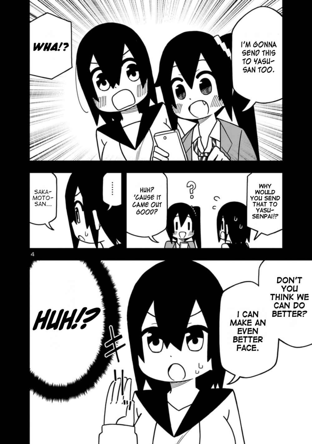 Page 4 Chapter 70 Kawaii Kouhai ni Iwasaretai