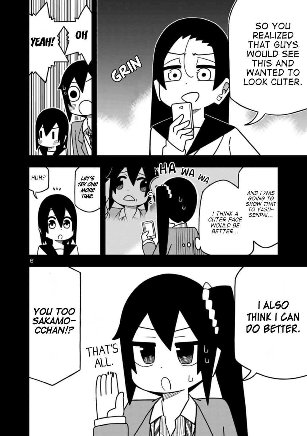 Page 6 Chapter 70 Kawaii Kouhai ni Iwasaretai