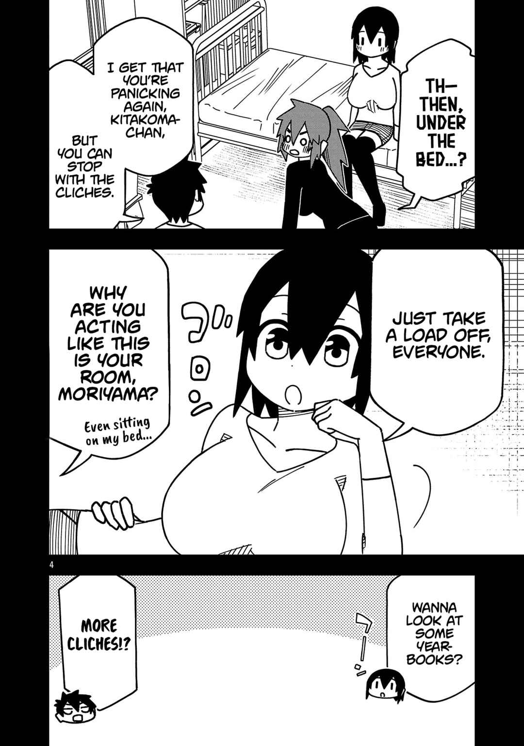 Page 4 Chapter 143 Kawaii Kouhai ni Iwasaretai
