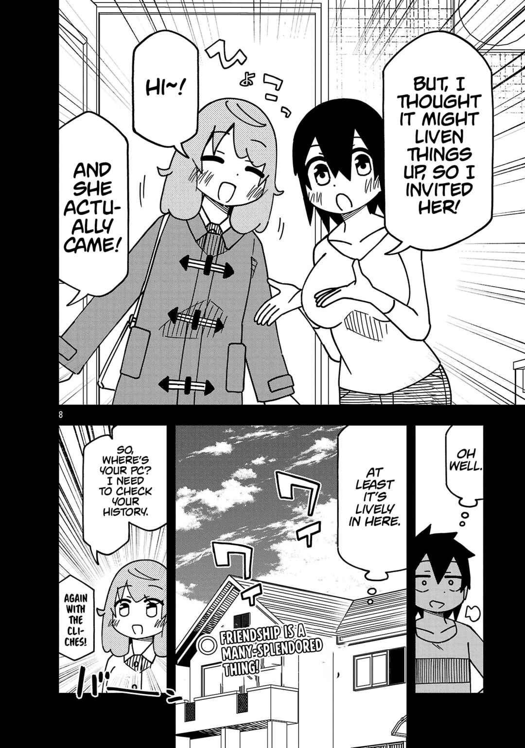Page 8 Chapter 143 Kawaii Kouhai ni Iwasaretai