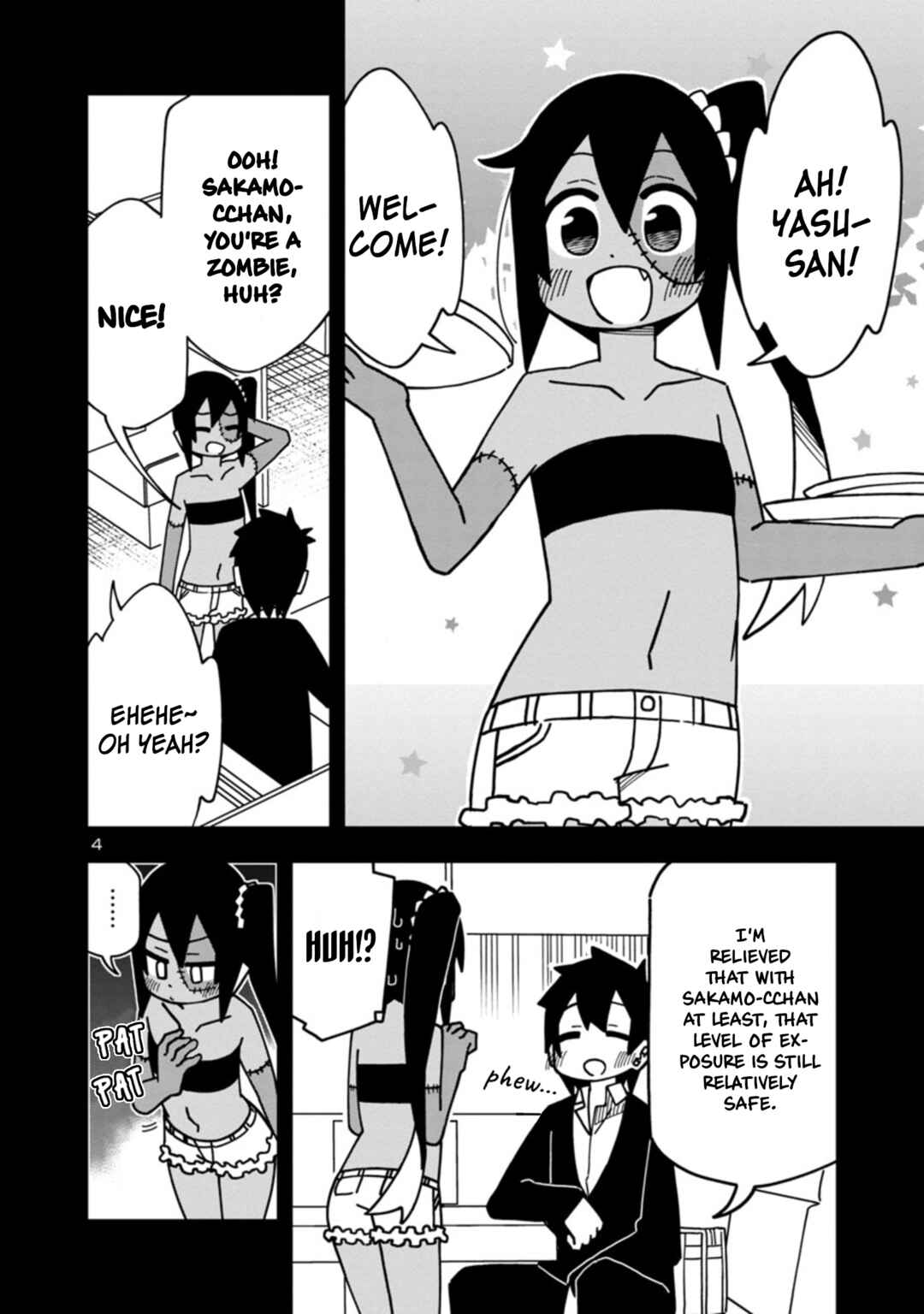Page 4 Chapter 89 Kawaii Kouhai ni Iwasaretai